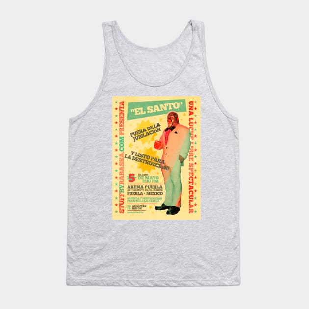 El Santo Tank Top by Rabassa